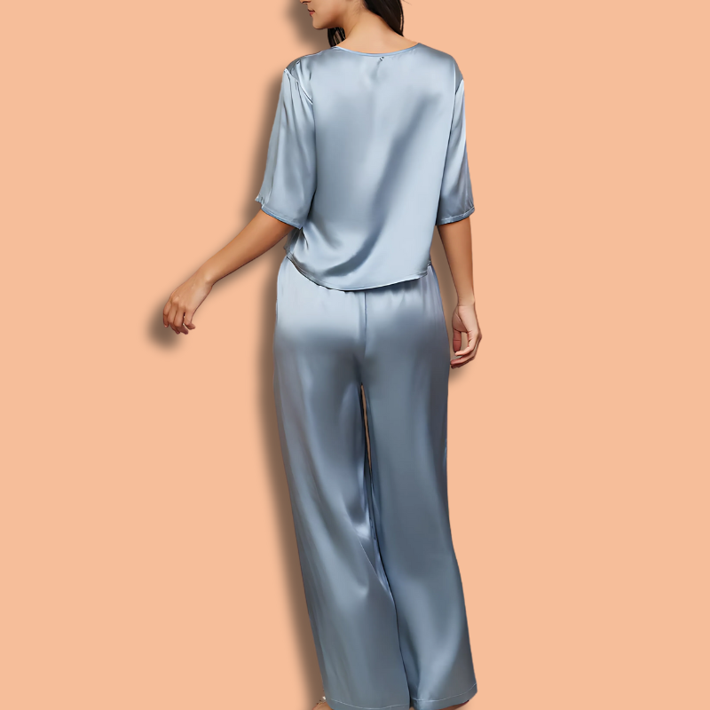 Soie de Lune Satin Pajama Set - Feature image 2