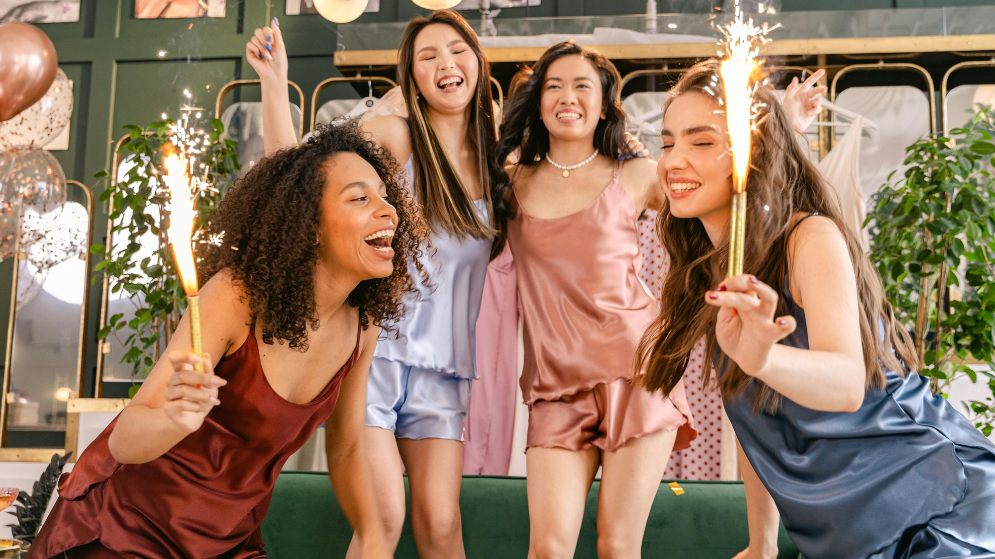 Bridal Morning Pajamas: What Photographs Well and Feels Luxurious