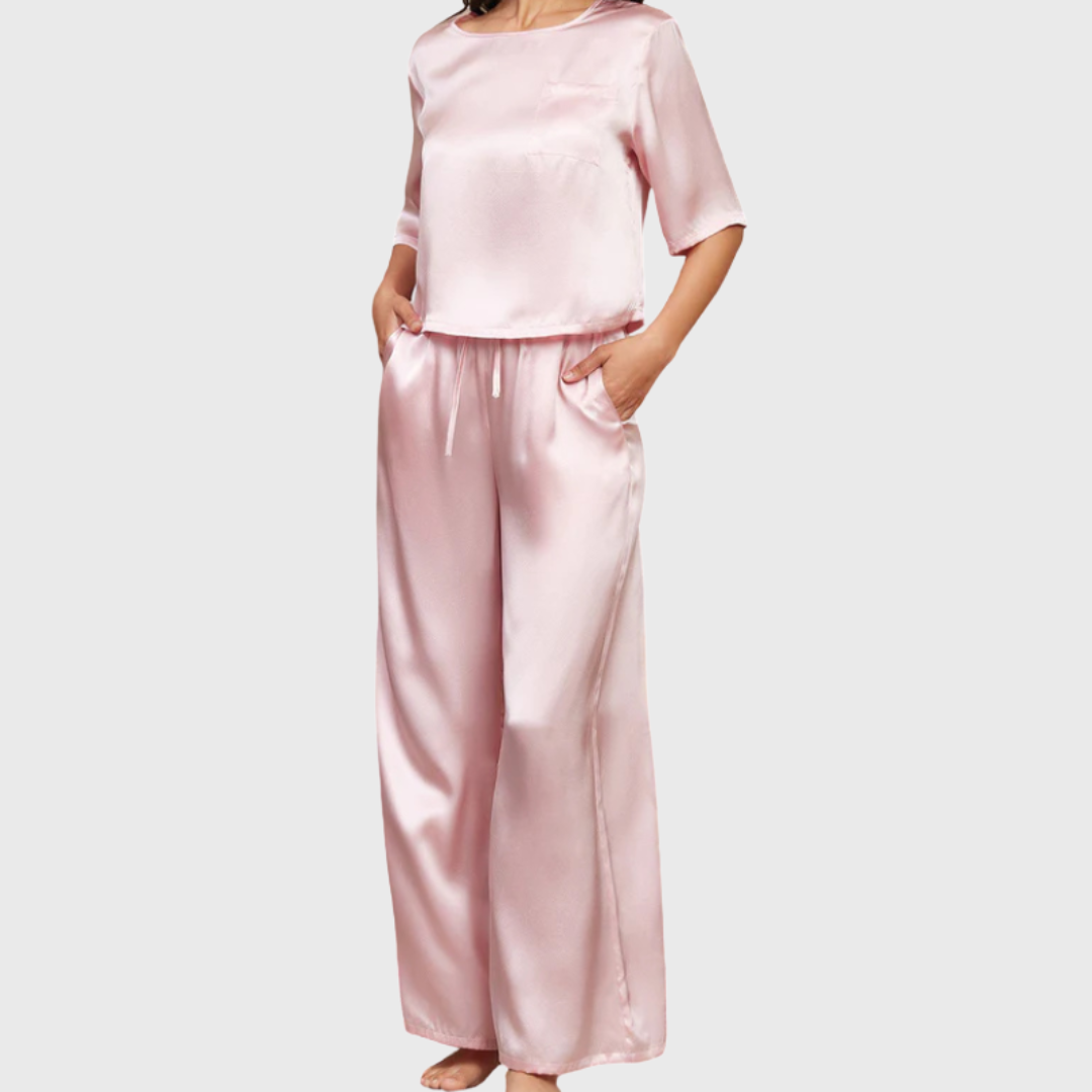 Soie de Lune Satin Pajama Set
