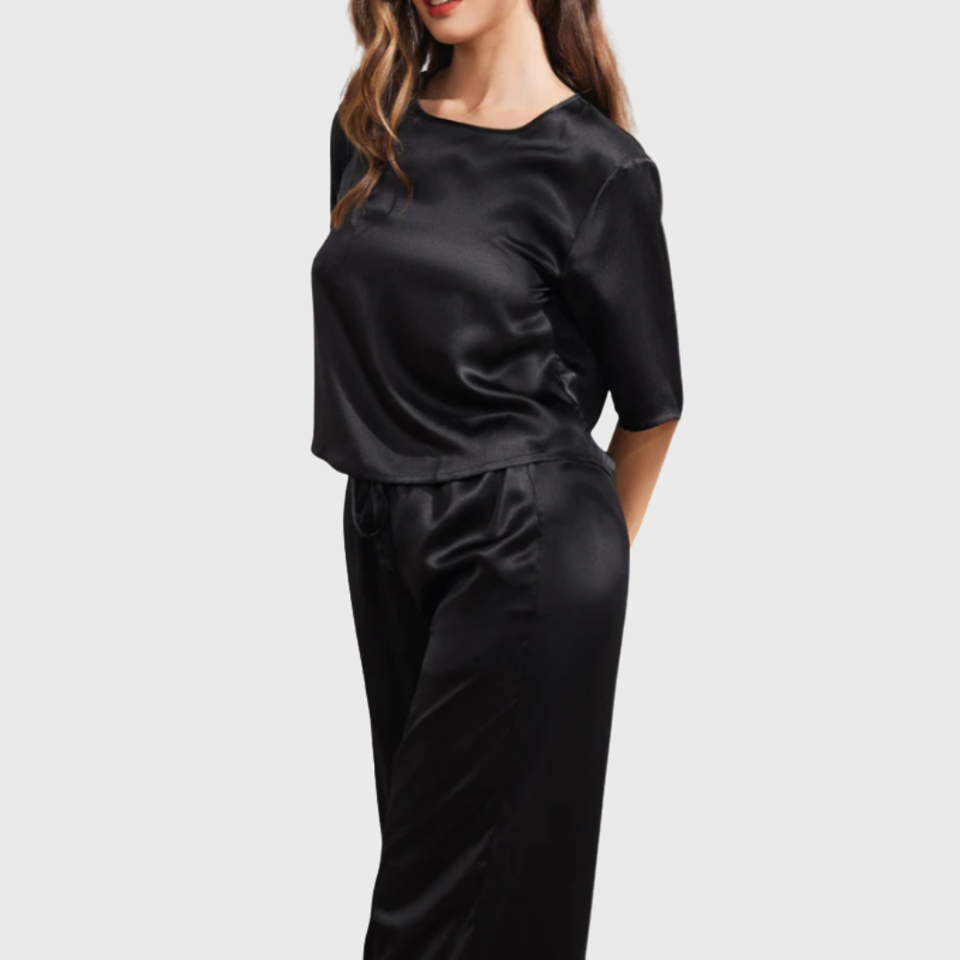 Soie de Lune Satin Pajama Set