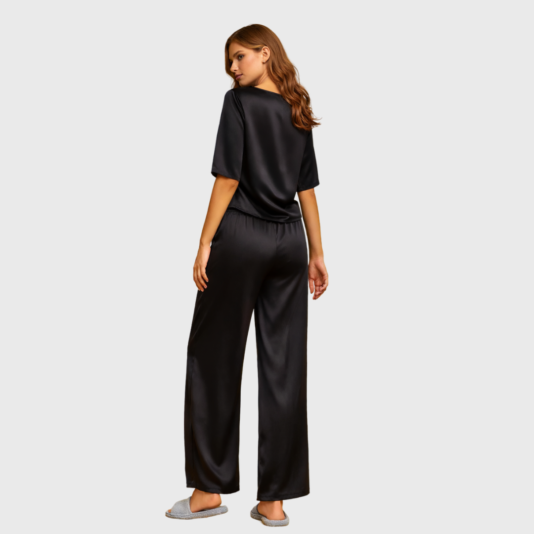 Soie de Lune Satin Pajama Set
