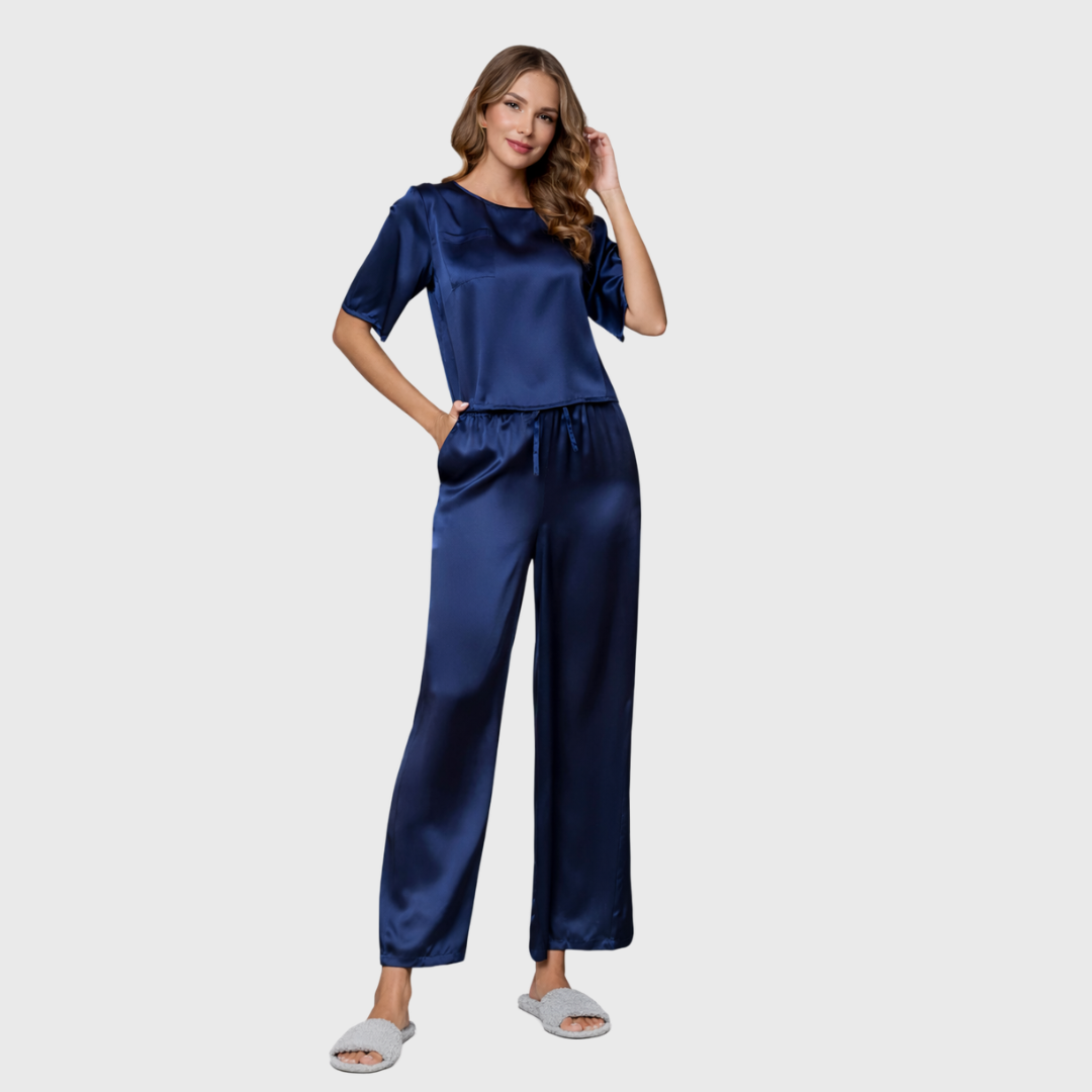 Soie de Lune Satin Pajama Set
