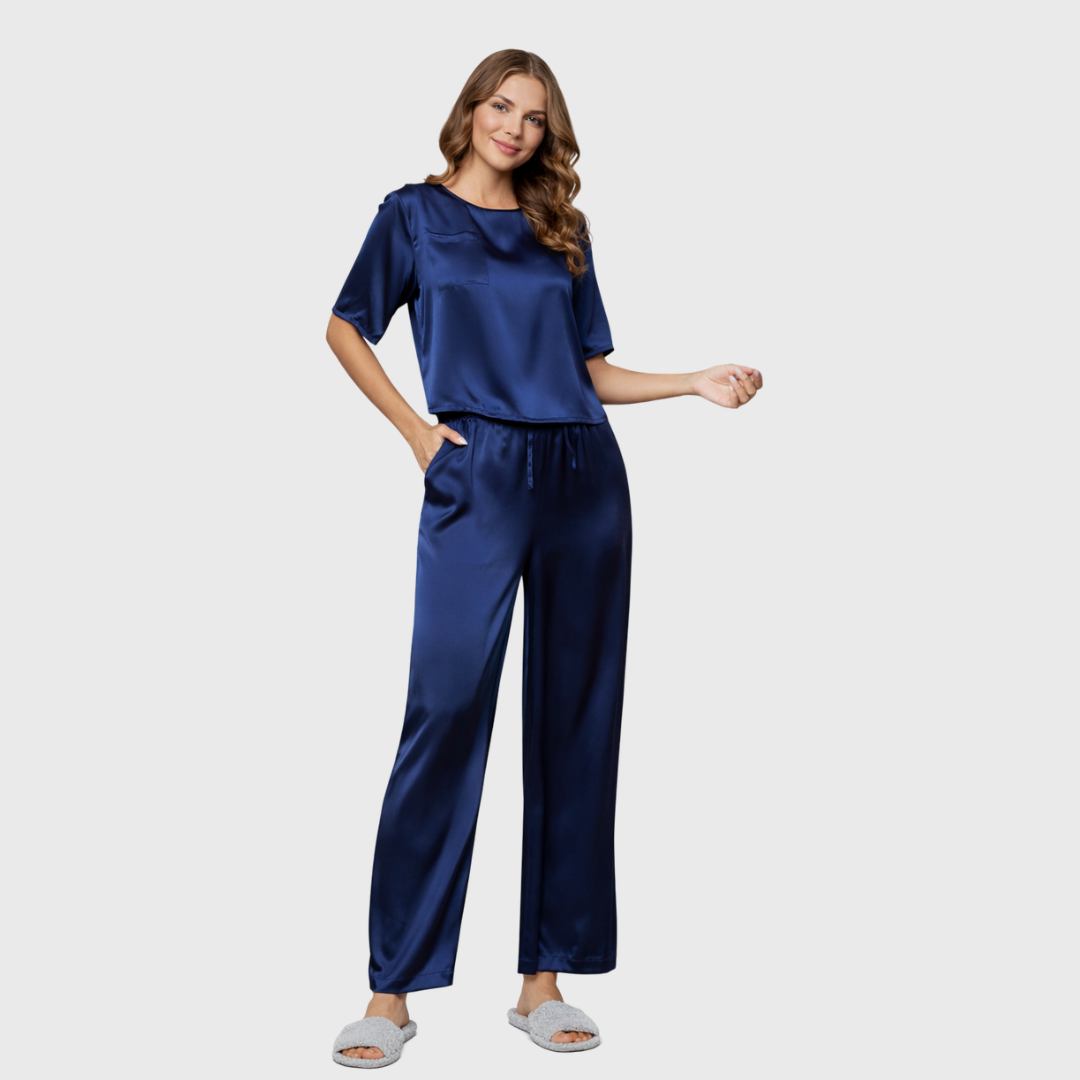 Soie de Lune Satin Pajama Set