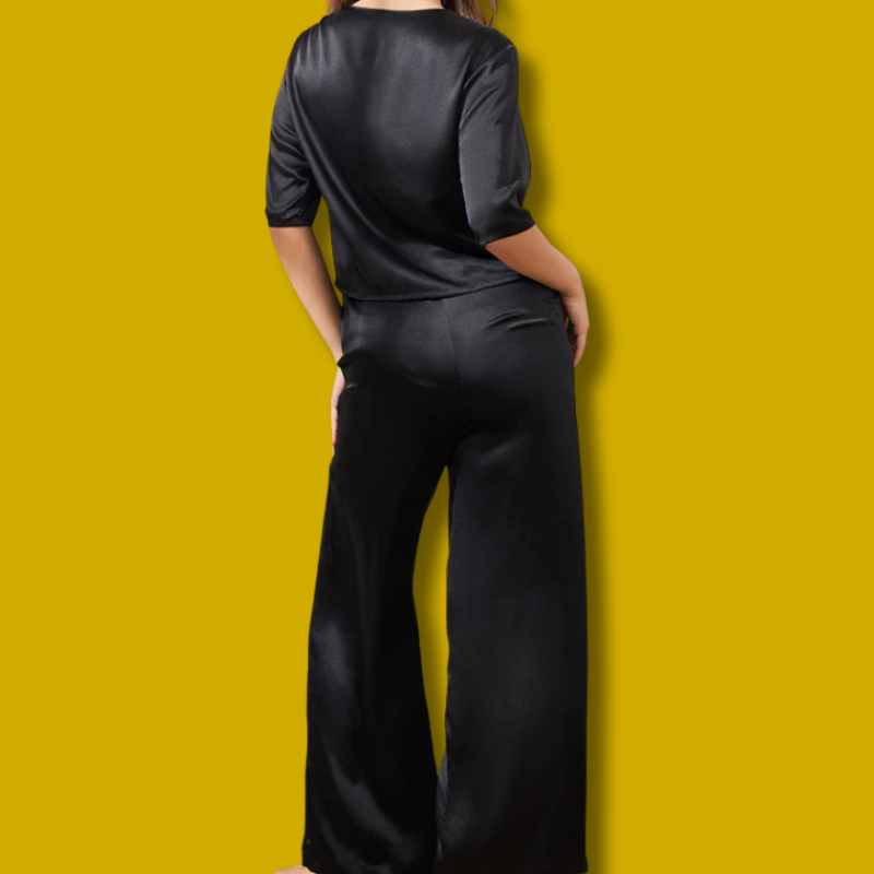 Soie de Lune Satin Pajama Set