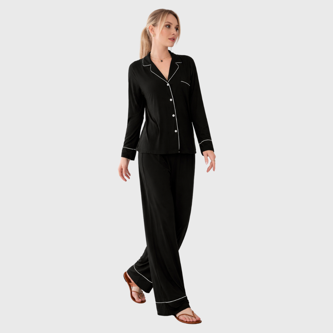 Cotton Onyx Pajama Set