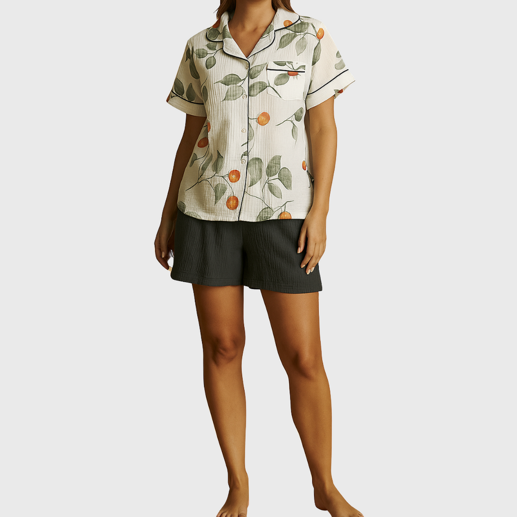 Daybloom Shorts Pajama Set