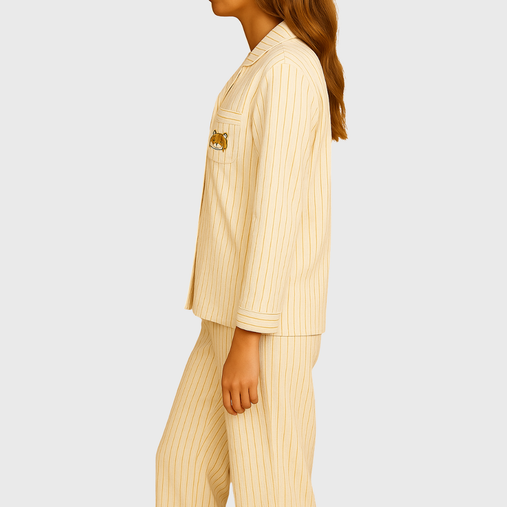 Honeystripe Pajama Set