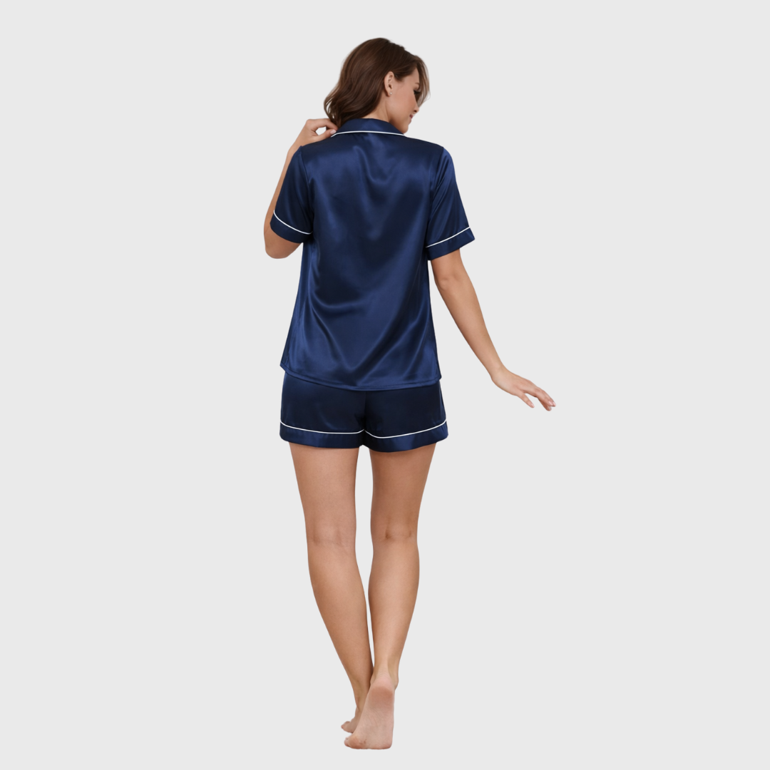 Clara Satin Pajama Set - Feature image 2