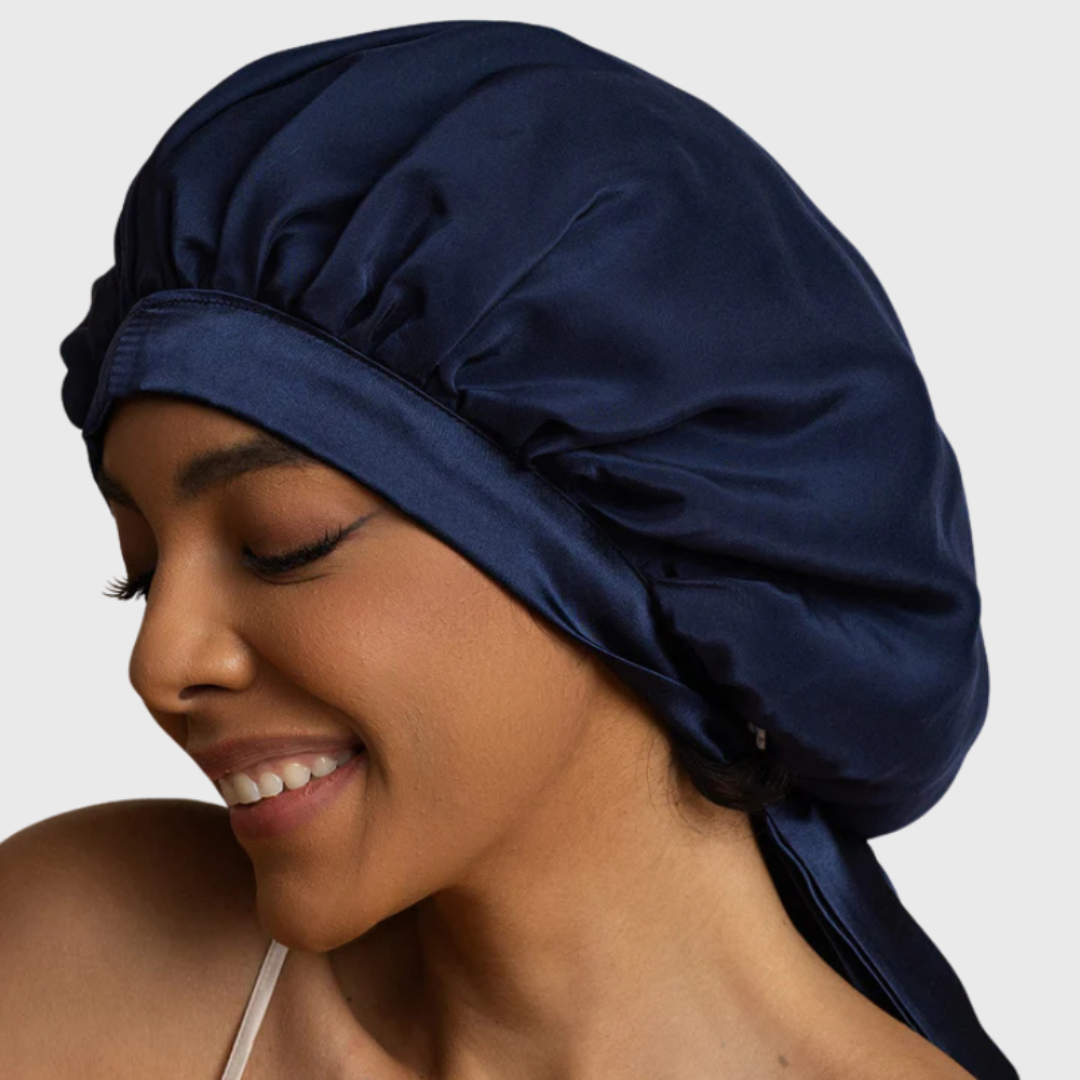 Nocturne Ribbons Satin Bonnet