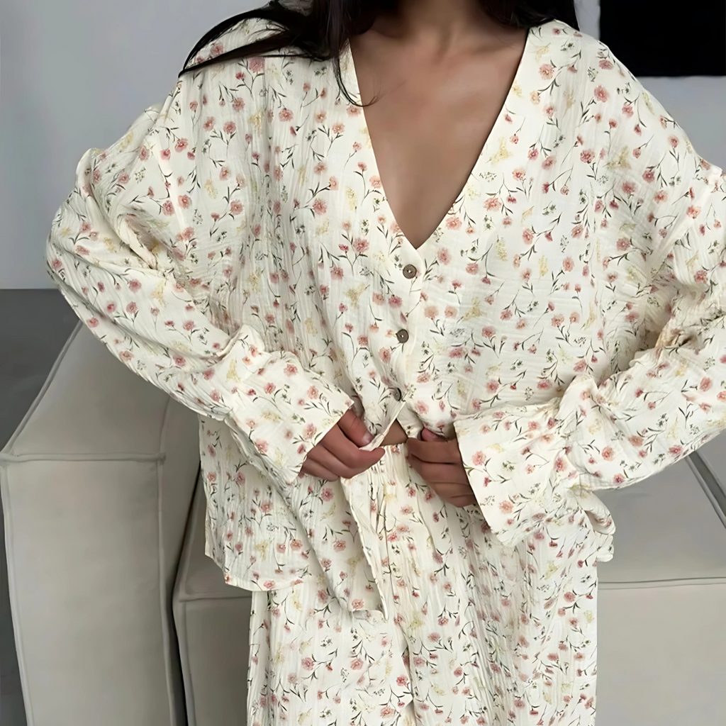 Blossom Drift Pajama Set