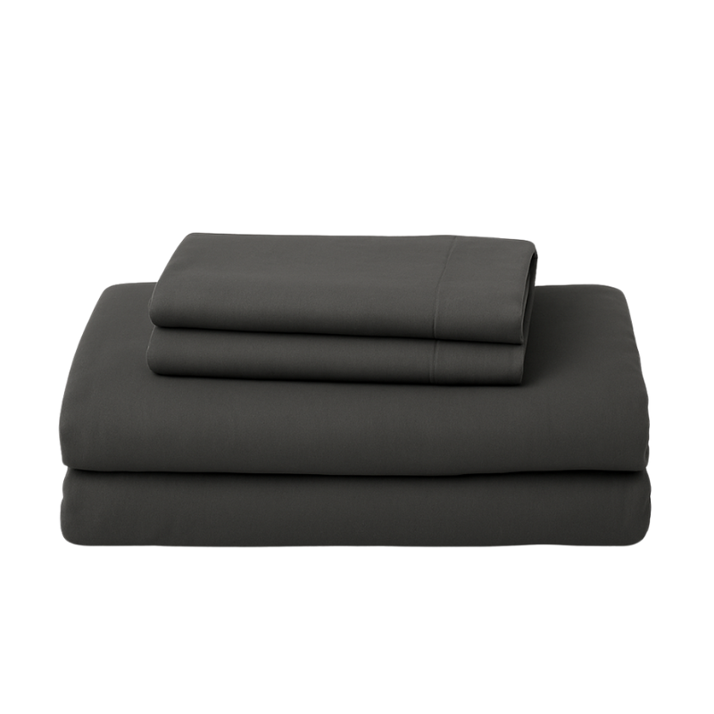 Percale Cotton Fitted Bed Sheet Set
