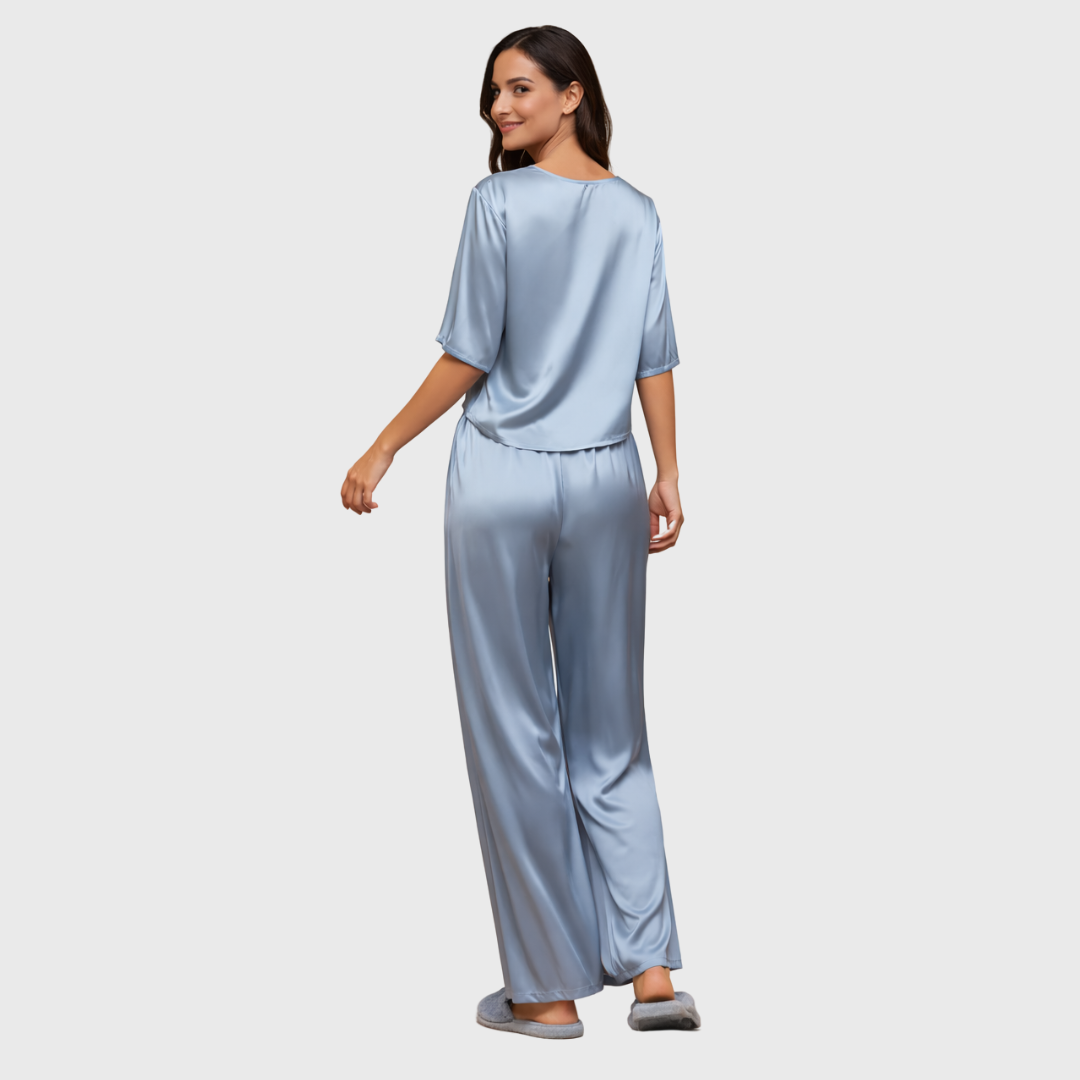 Soie de Lune Satin Pajama Set