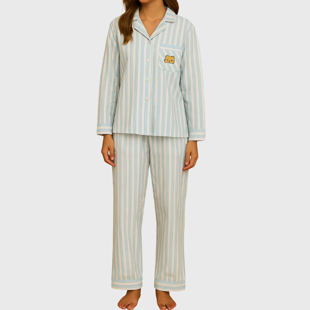 Honeystripe Pajama Set