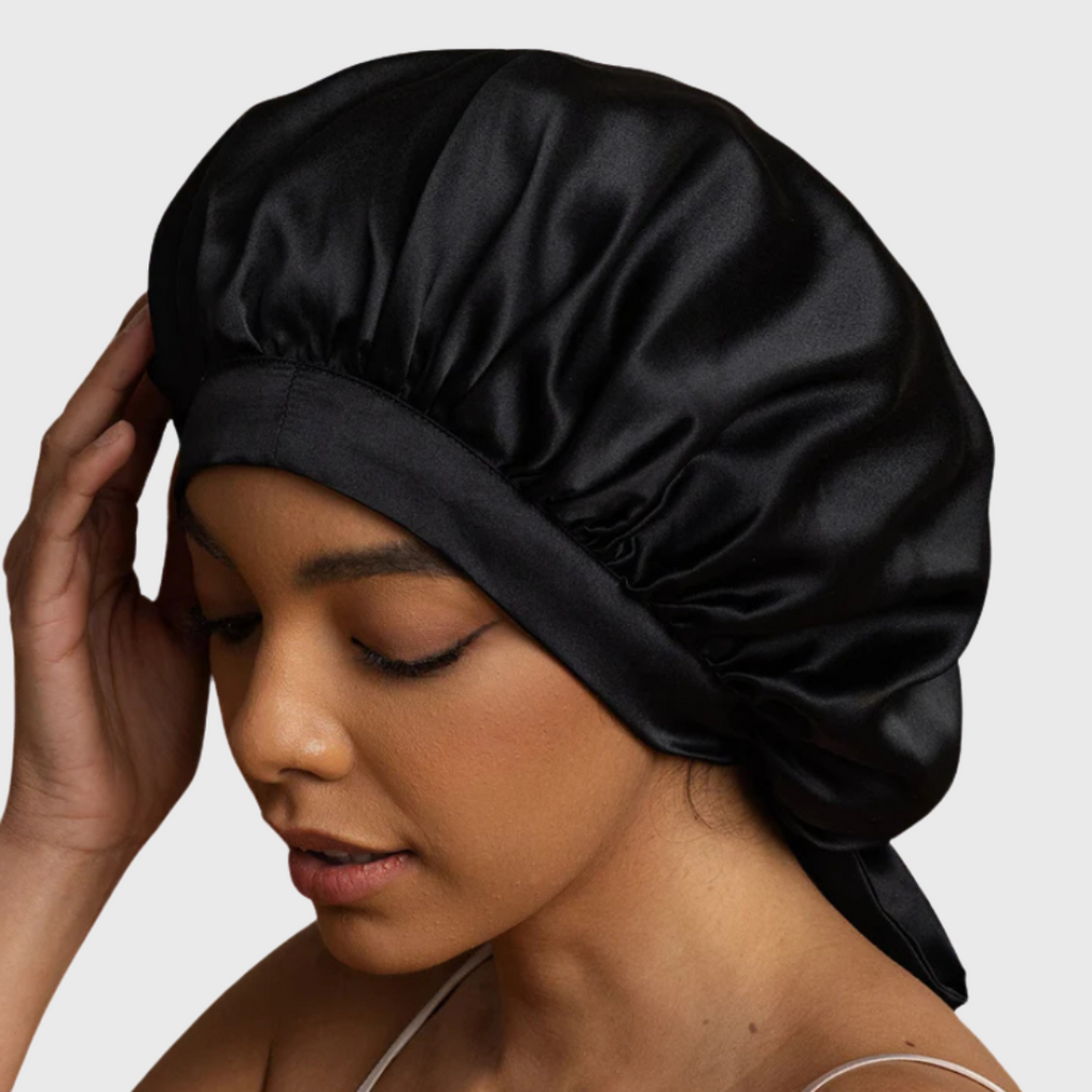 Nocturne Ribbons Satin Bonnet