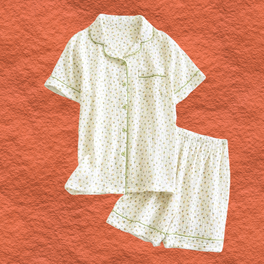 Lemon Herb Pajama Set