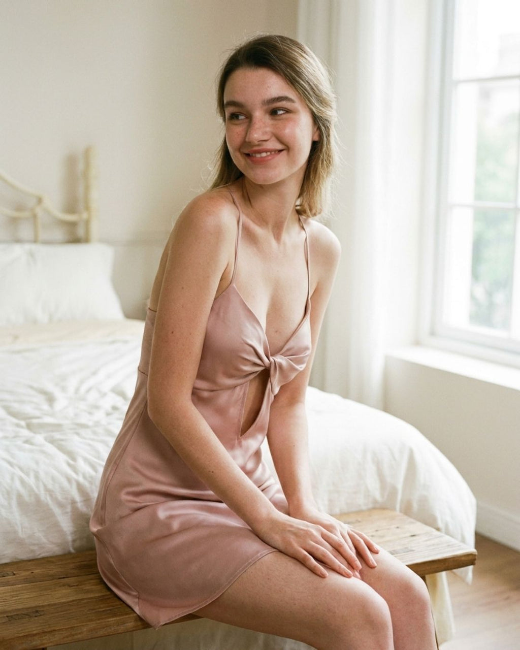 Ember Nightdress Pink