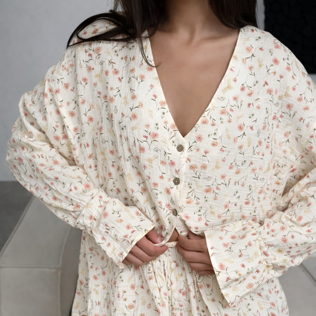 Blossom Drift Pajama Set
