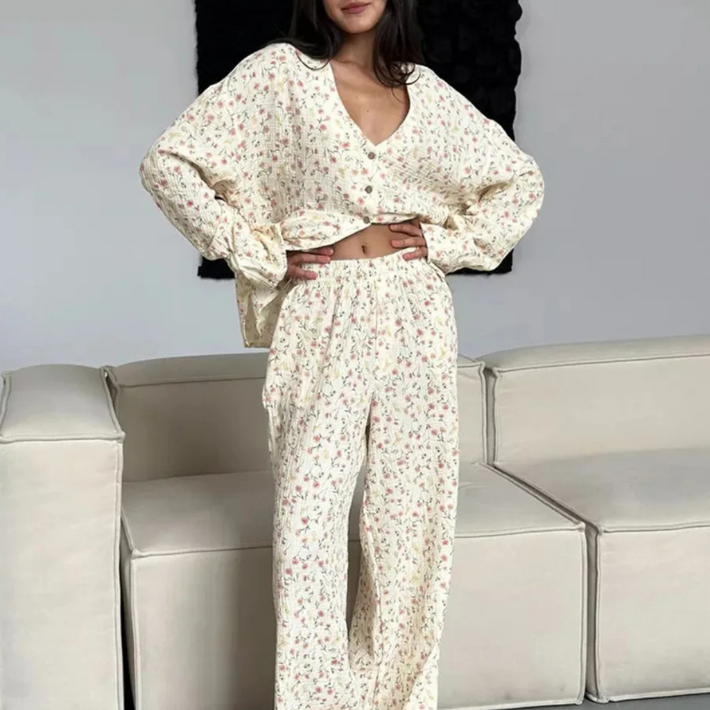 Blossom Drift Pajama Set