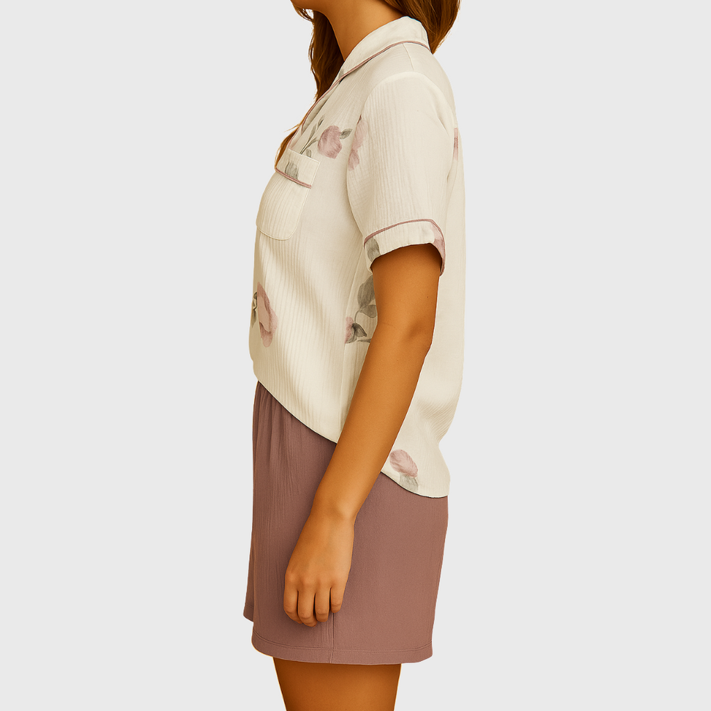 Daybloom Shorts Pajama Set