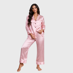 Fleur de Satin Pajama Set