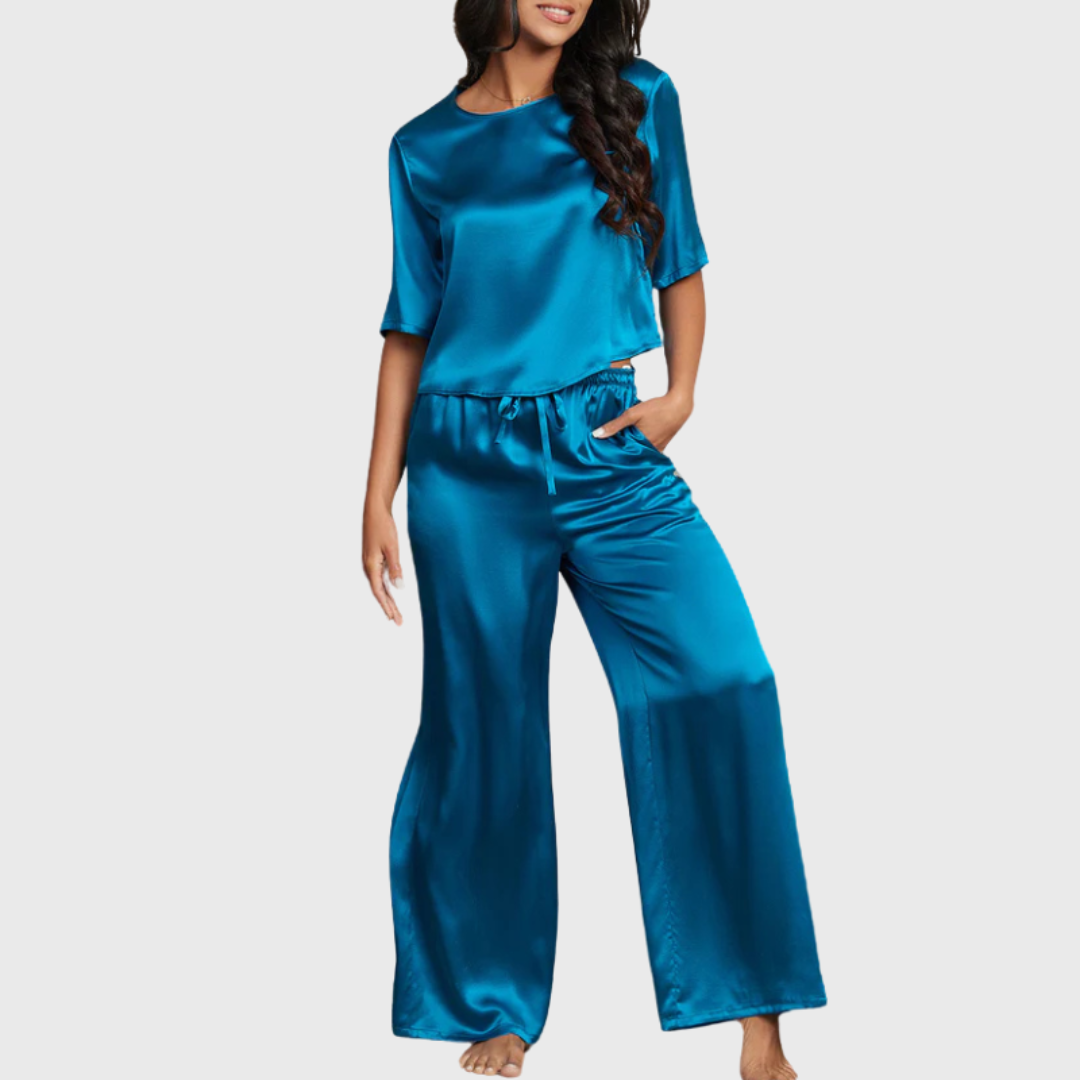 Soie de Lune Satin Pajama Set