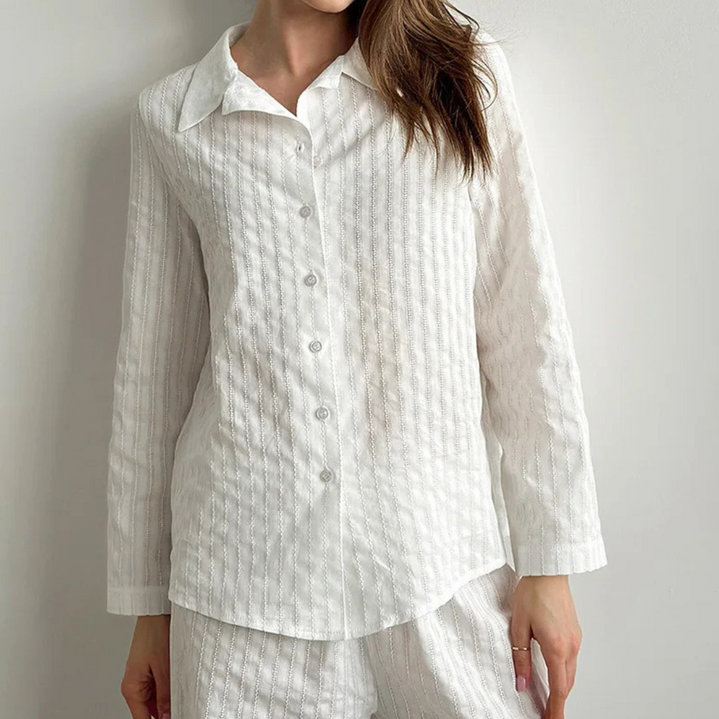 Ivory Poise Pajama Set