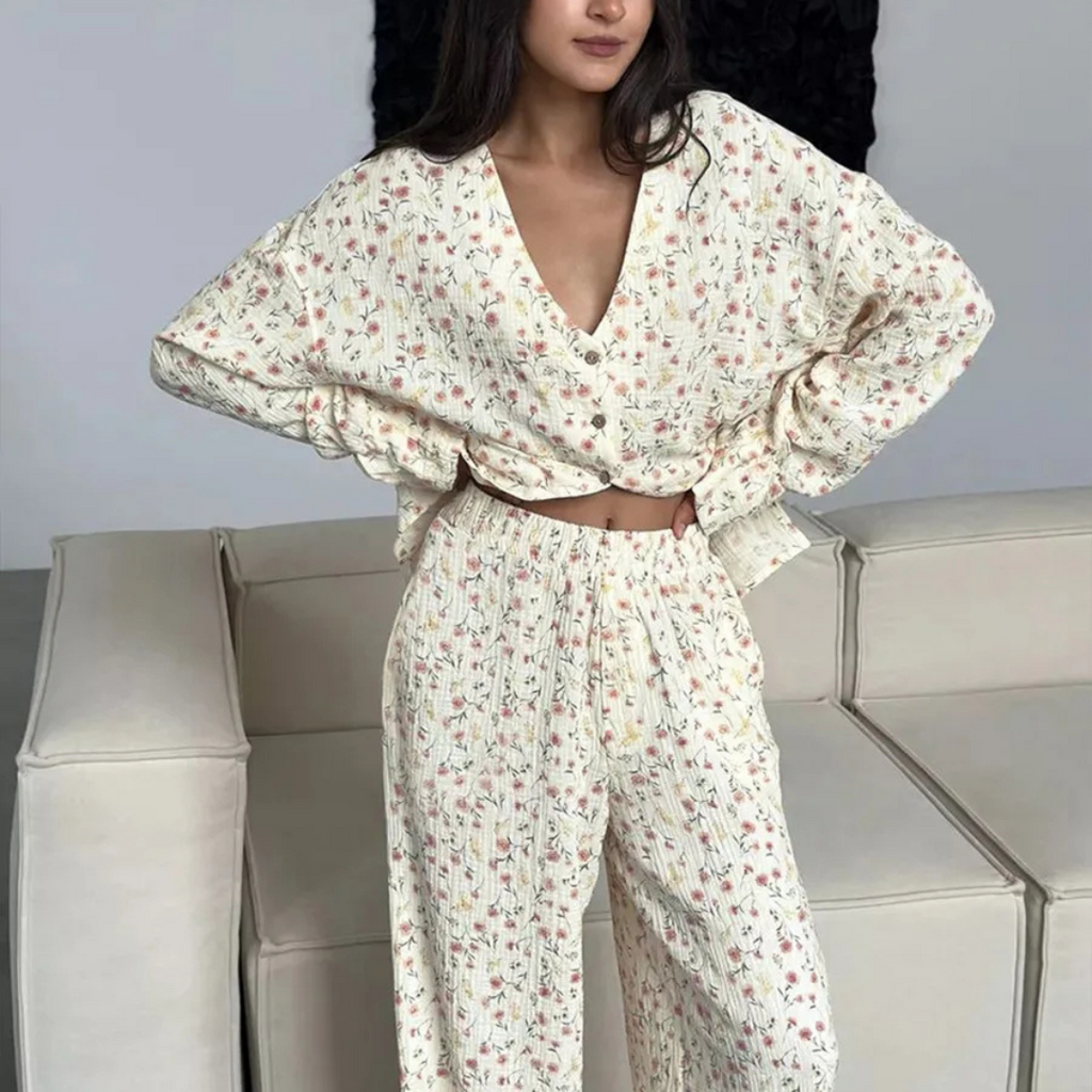 Blossom Drift Pajama Set