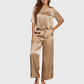 Soie de Lune Satin Pajama Set