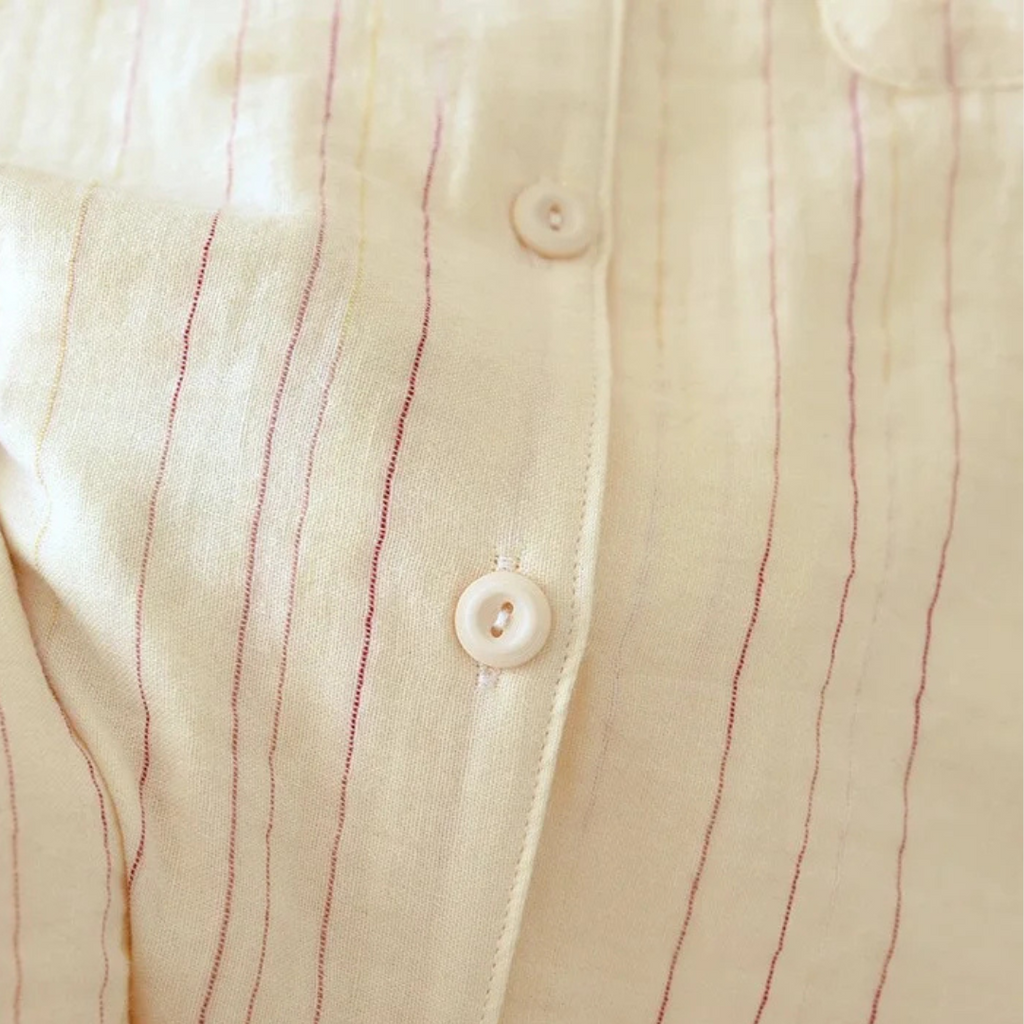 Linenstripe Pajama Set