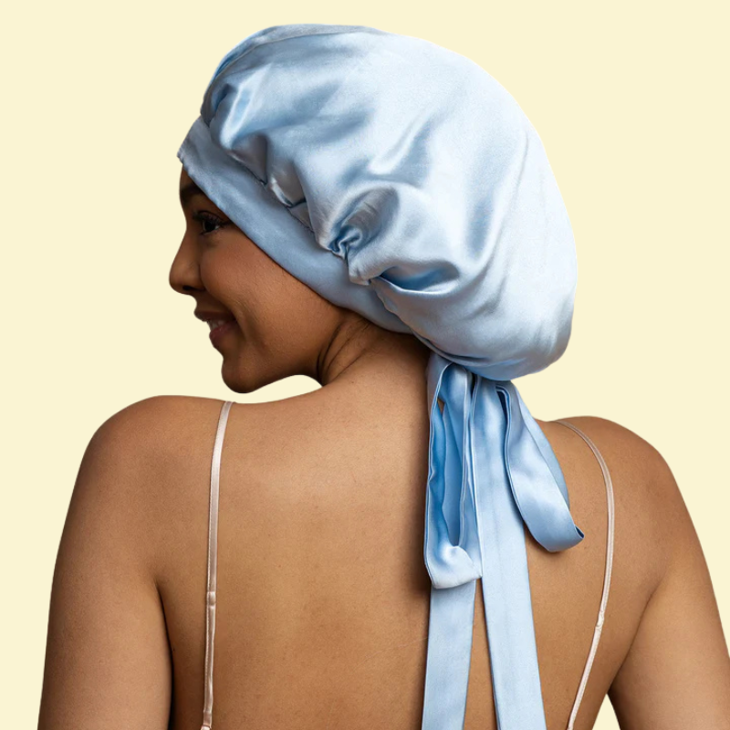 Nocturne Ribbons Satin Bonnet