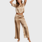 Soie de Lune Satin Pajama Set