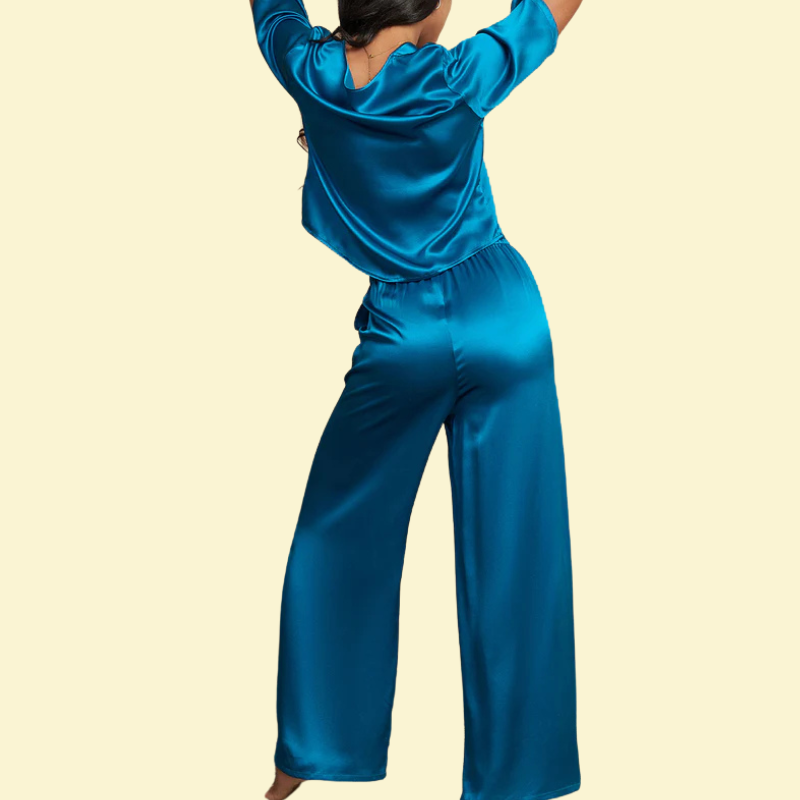 Soie de Lune Satin Pajama Set