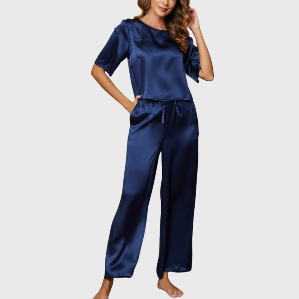 Soie de Lune Satin Pajama Set