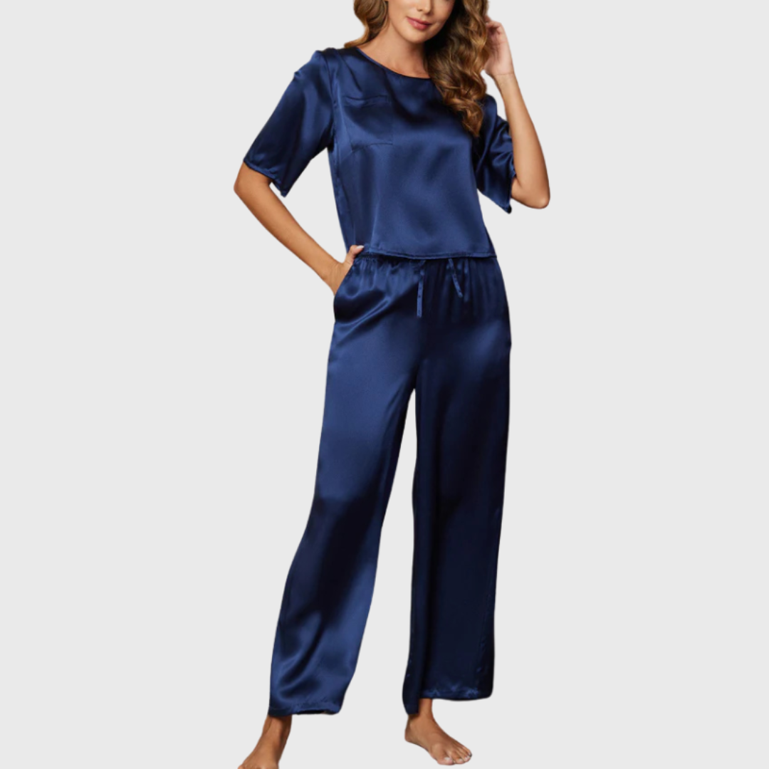 Soie de Lune Satin Pajama Set