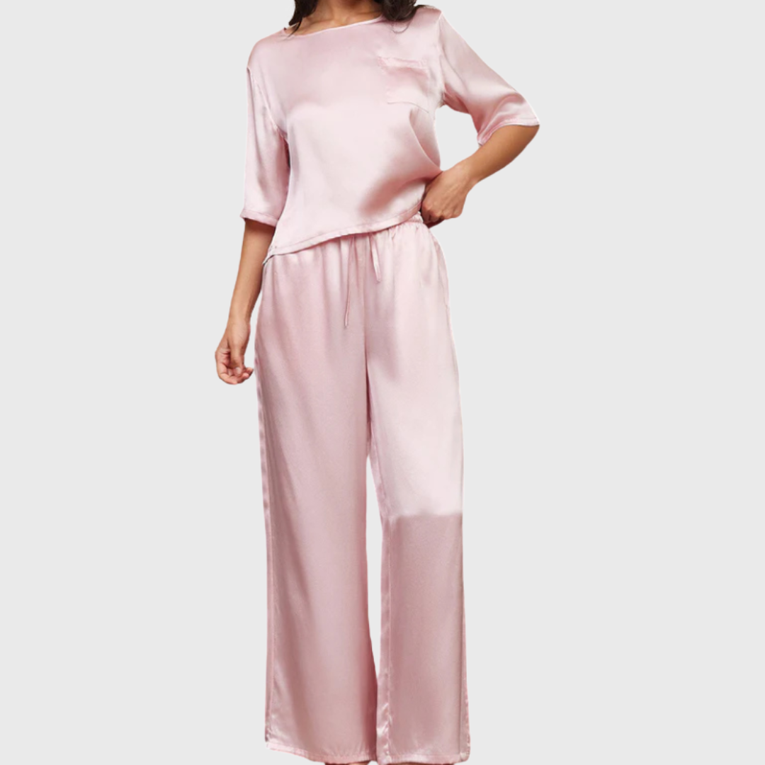 Soie de Lune Satin Pajama Set