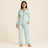 Midnight Whisper Silk Pajama Set