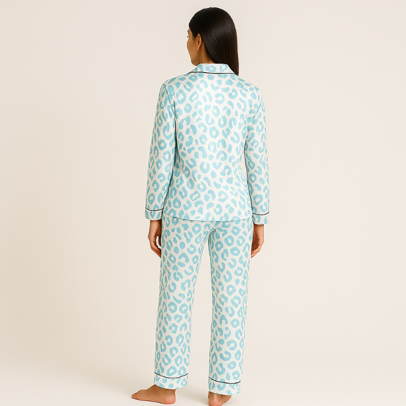 Clermontier - Midnight Whisper Silk Pajama Set