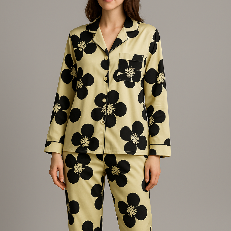 Clermontier - Dahlia Noir Pajama Set