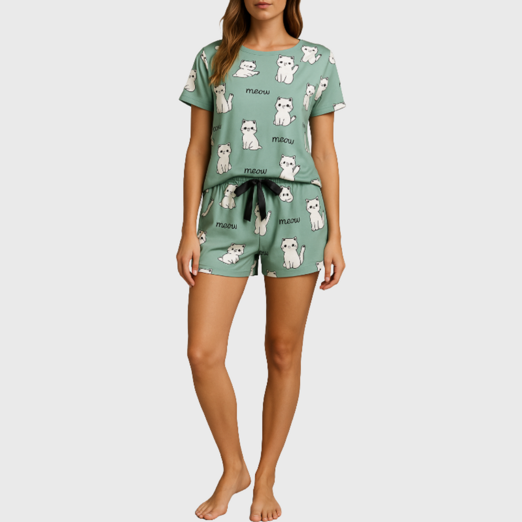 Kitty Éclair Pajamas Set