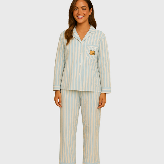 Honeystripe Pajama Set