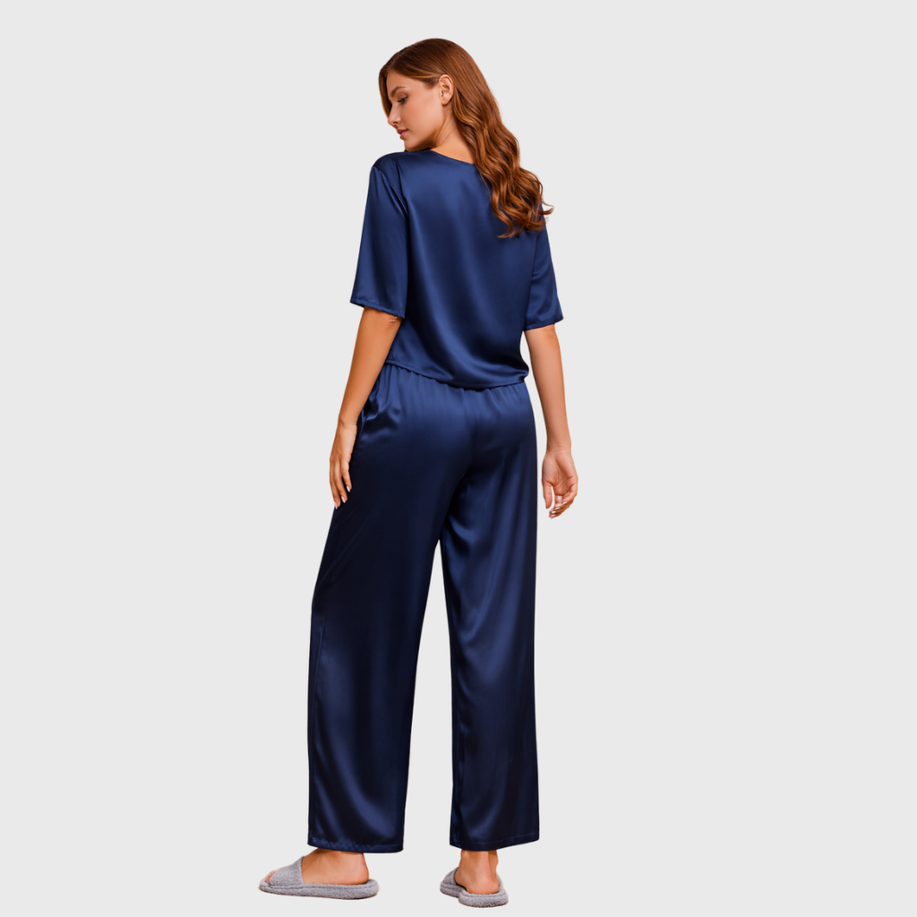 Soie de Lune Satin Pajama Set
