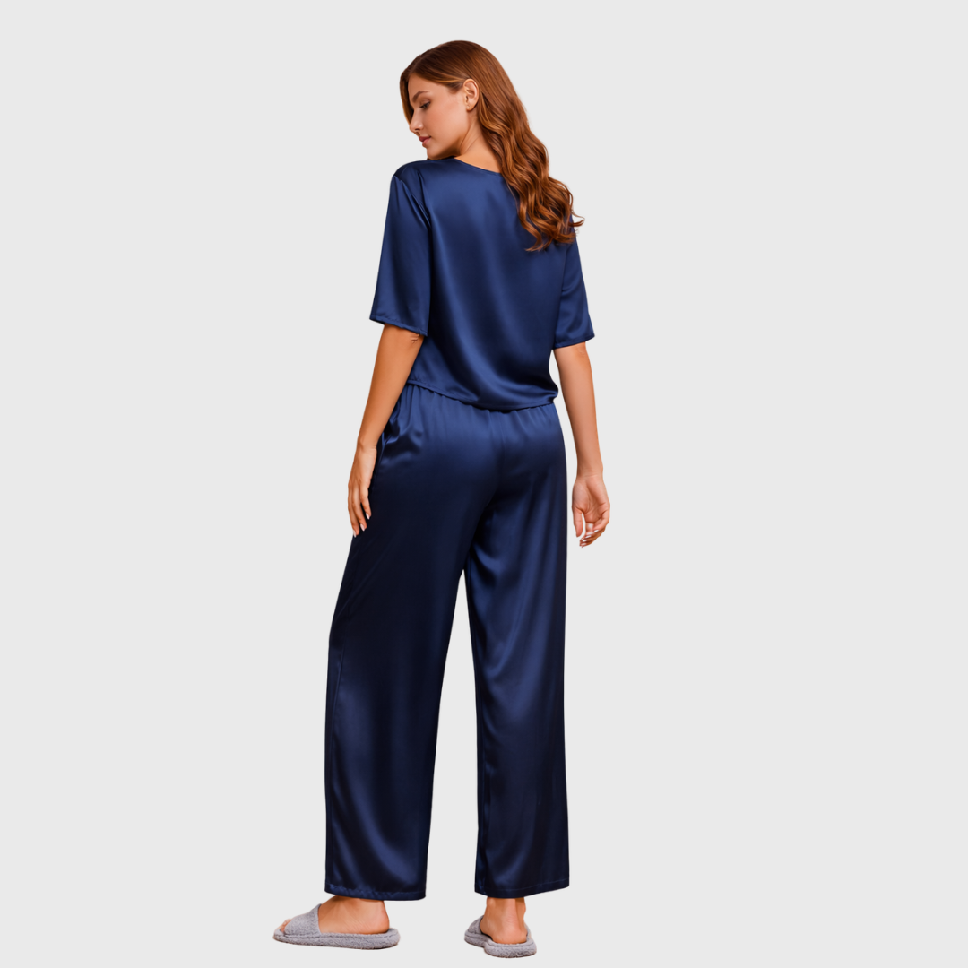Soie de Lune Satin Pajama Set